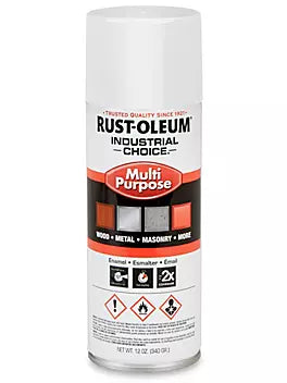 Rust-Oleum 1692830V, Industrial Spray Paint - Gloss White
