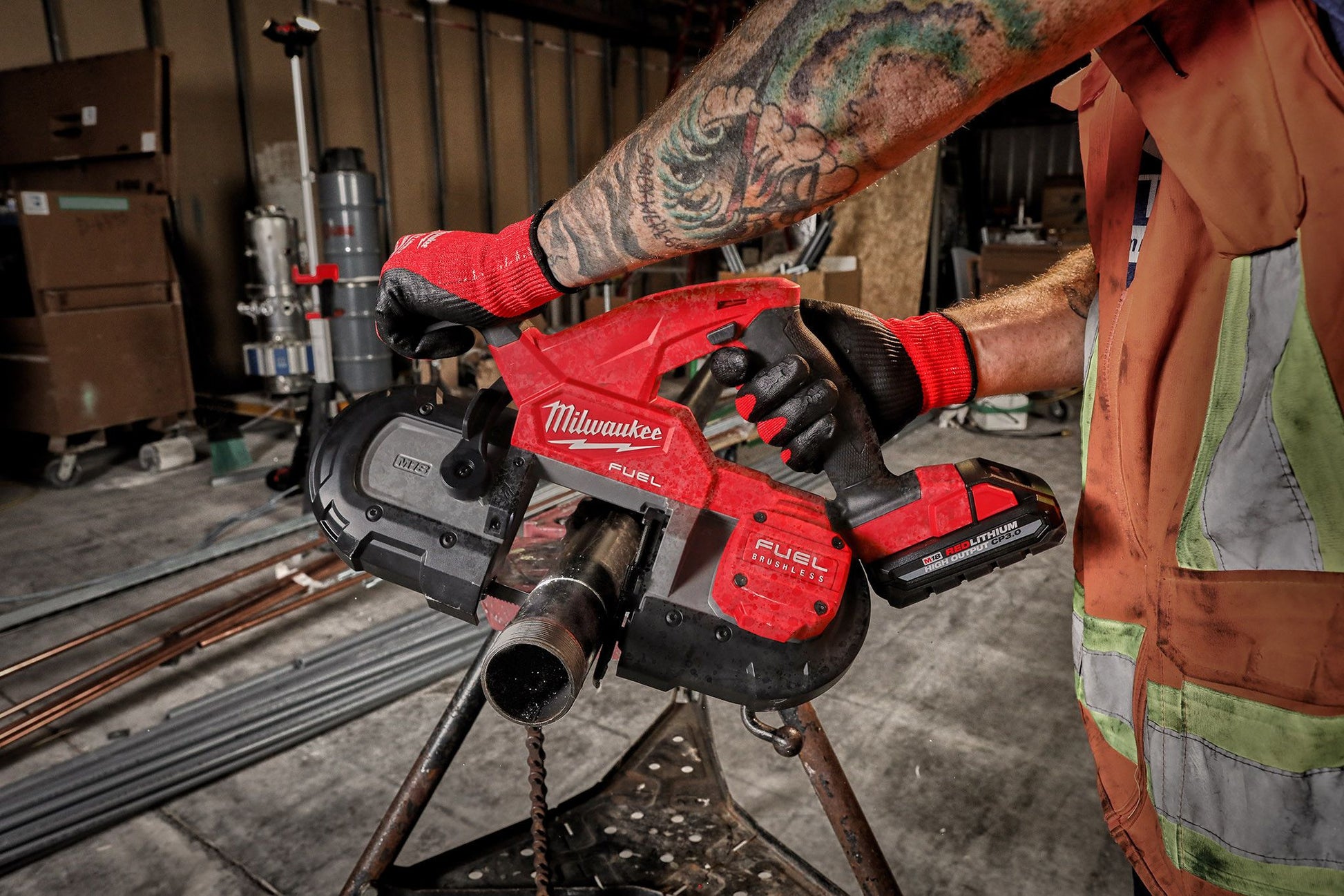 Milwaukee 2829-22, M18 FUEL Compact Band Saw Kit