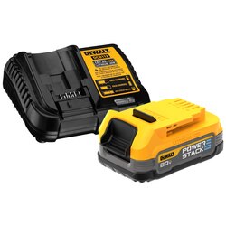 DEWALT DCBP034C, 20V MAX* STARTER KIT WITH DEWALT POWERSTACK™ COMPACT BATTERY AND CHARGER