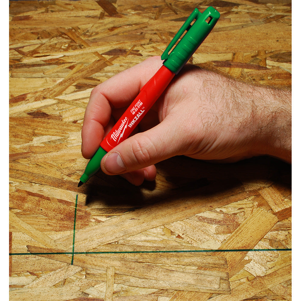 Milwaukee 48-22-3190, INKZALL Green Fine Point Markers