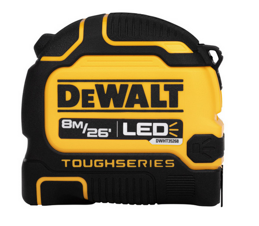 DEWALT DWHT35268S, DW LED 26'/8M Tape