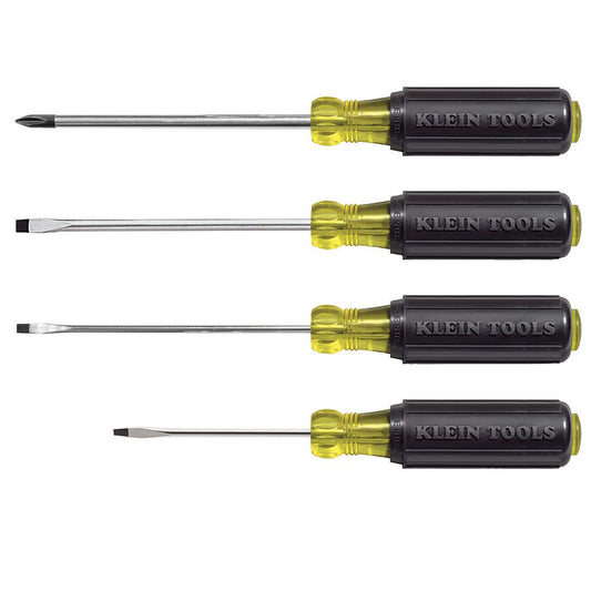 Klein Tools 85484, Screwdriver Set, Mini Slotted and Phillips, 4-Piece