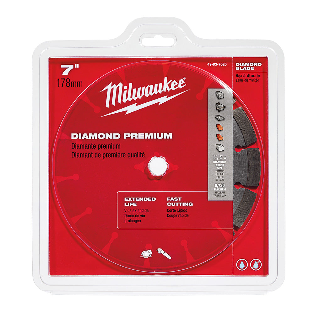 Milwaukee 49-93-7935, 12" PREMIUM CONCRETE SEGMENTED