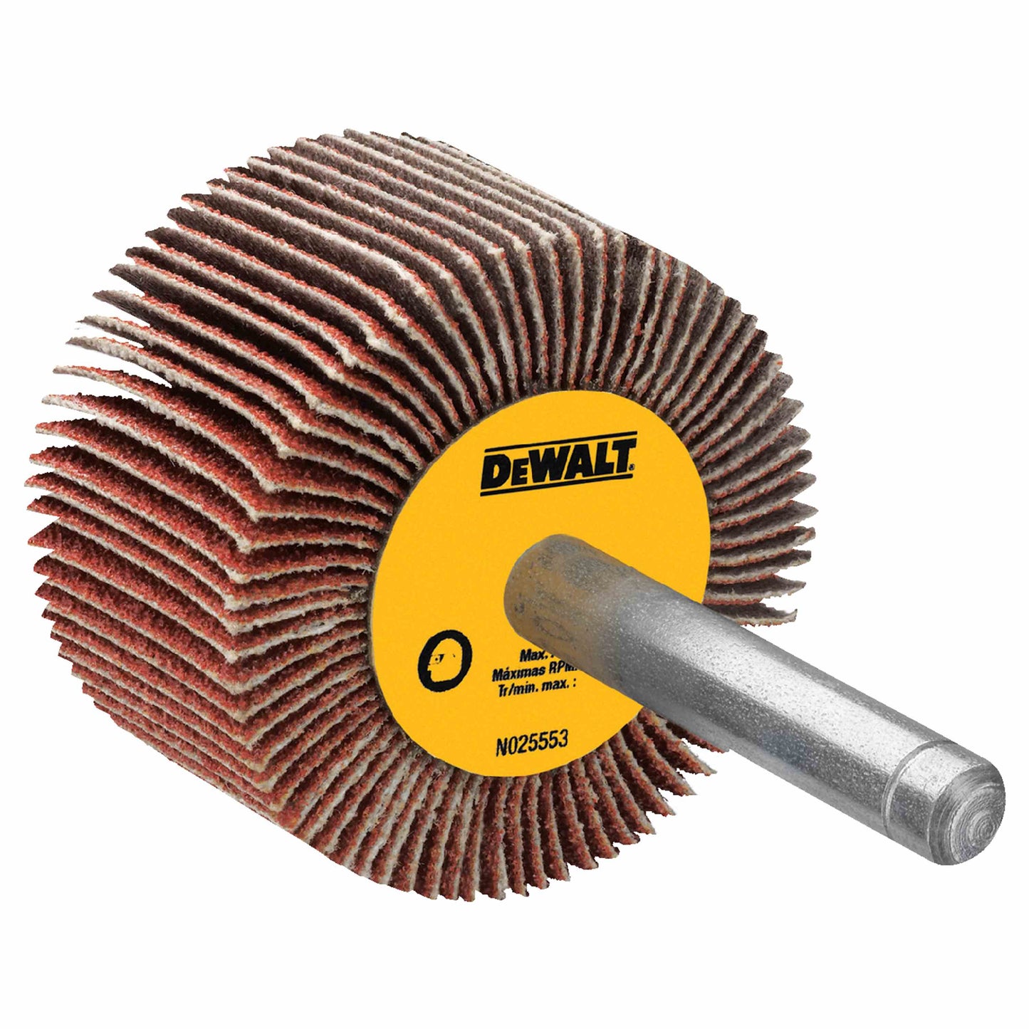 DEWALT DAFE1H0810, 3'' x 1'' x 1/4'' HP 80g Flap Wheel