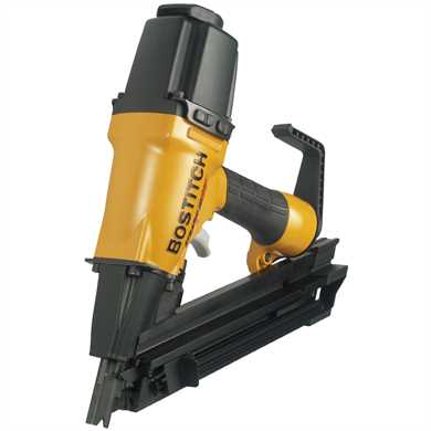 Bostitch MCN250S, 35 Degree Metal Connector Framing Nailer STRAPSHOT, Short Magazine (Paper Collated)