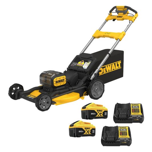 DEWALT DCMWSP256U2-CA, 2X20V MAX* Next Gen RWD Self-Propelled Mower Kit (10.0 Ah X 2)