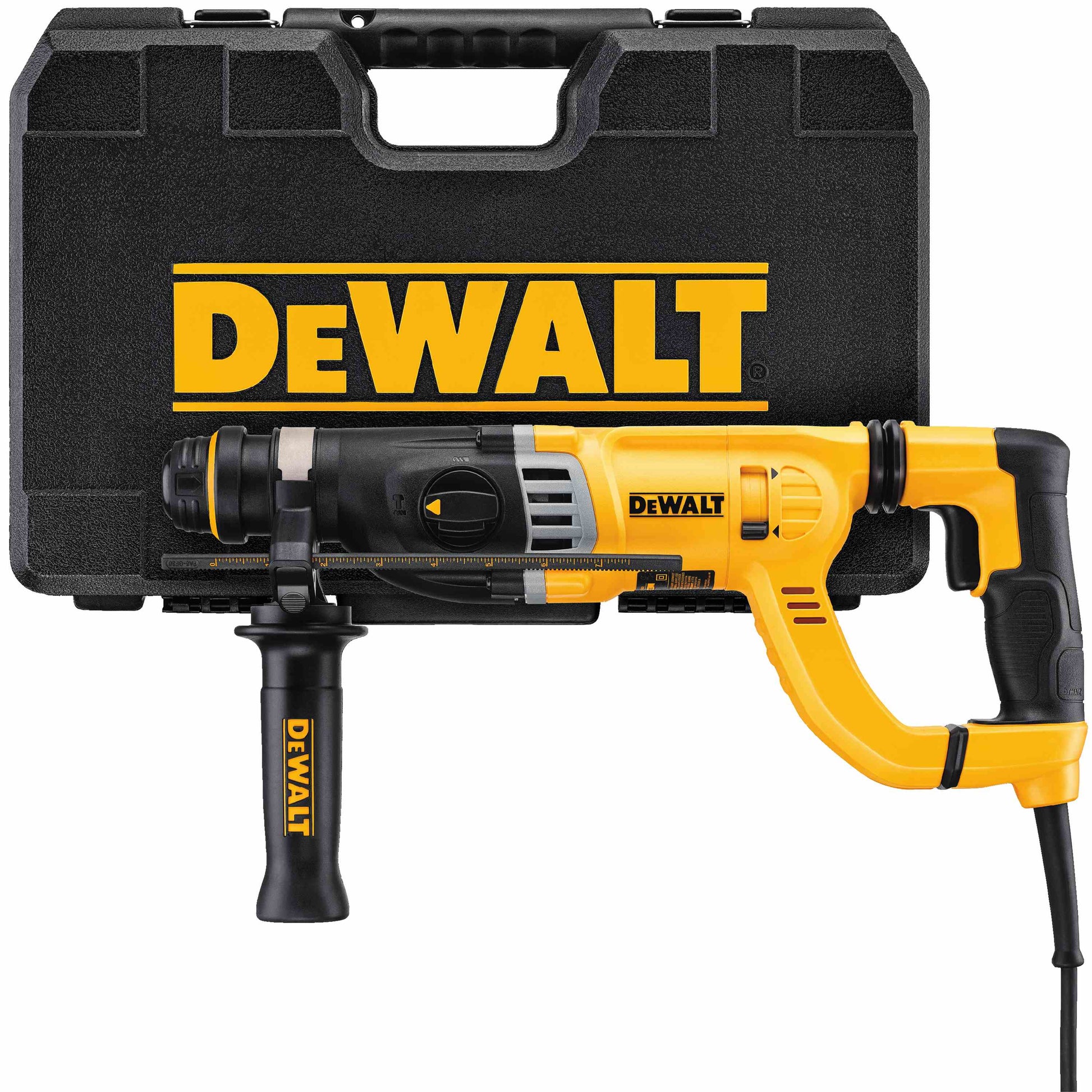 DEWALT D25263K, 1-1/8'' D-Handle SDS Hammer Kit