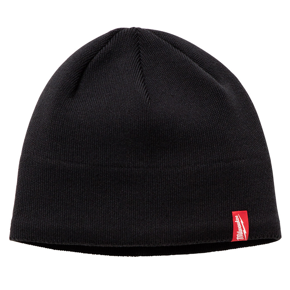 Milwaukee 502B, Black Fleece Lined Beanie