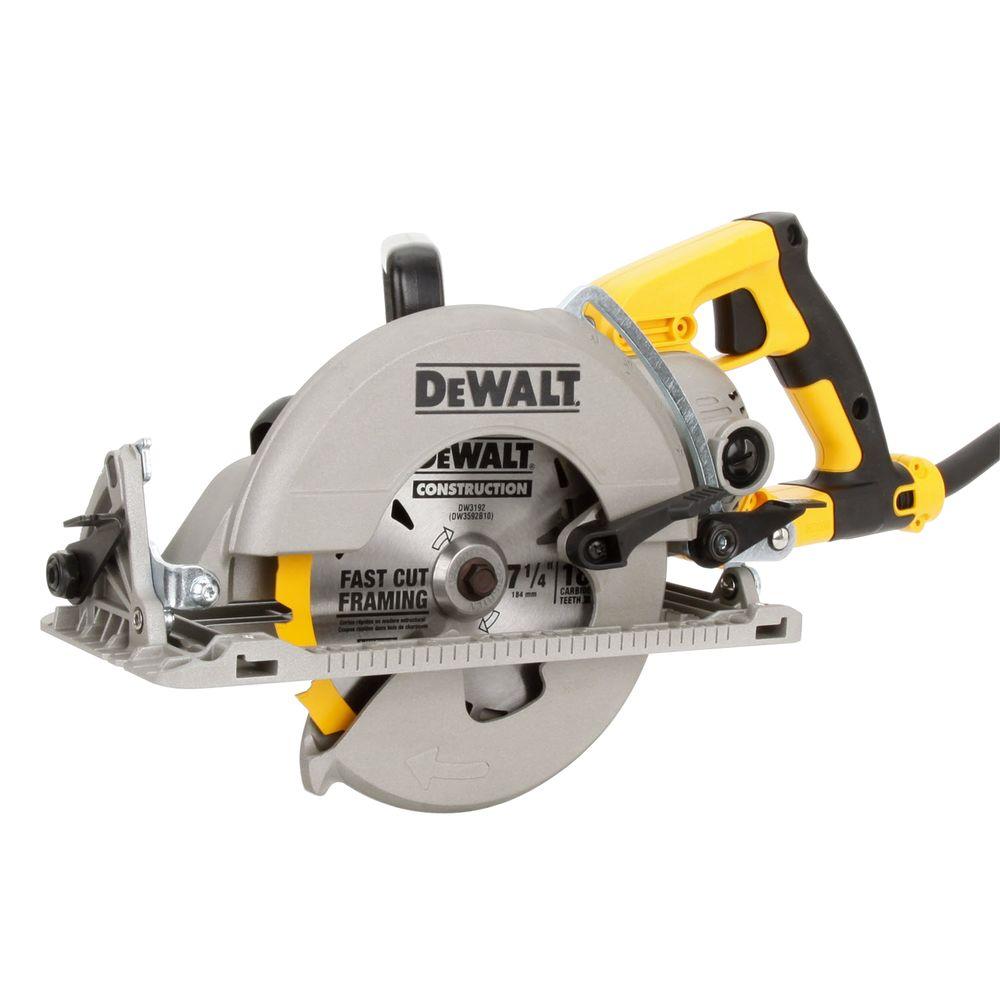 DEWALT DWS535, 7-1/4'' Worm Drive Circular Saw