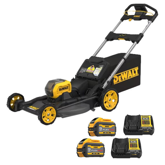 DEWALT DCMWP600X2-CA, FLEXVOLT™ 60V MAX* BRUSHLESS NEXT GEN 21.5" PUSH MOWER KIT (9.0 Ah X 2)