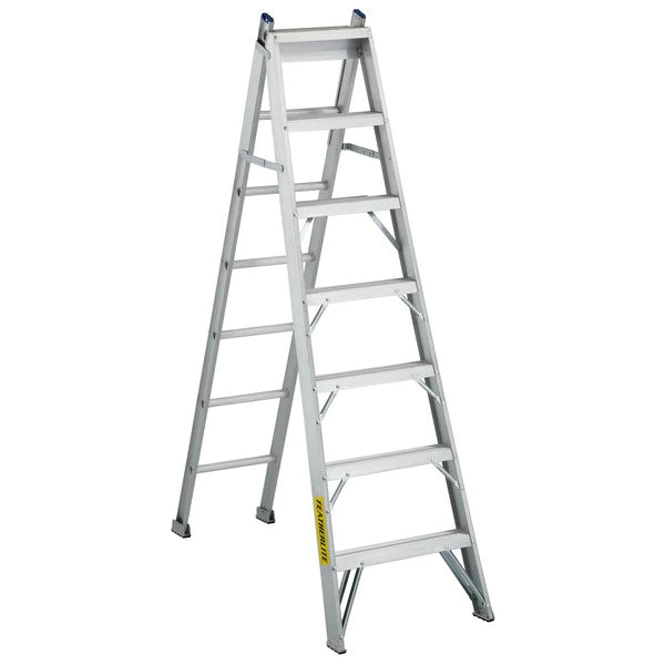 Featherlite 2707, 7'-12' Aluminum 3-Way Ladder (IN-STORE PICKUP ONLY)