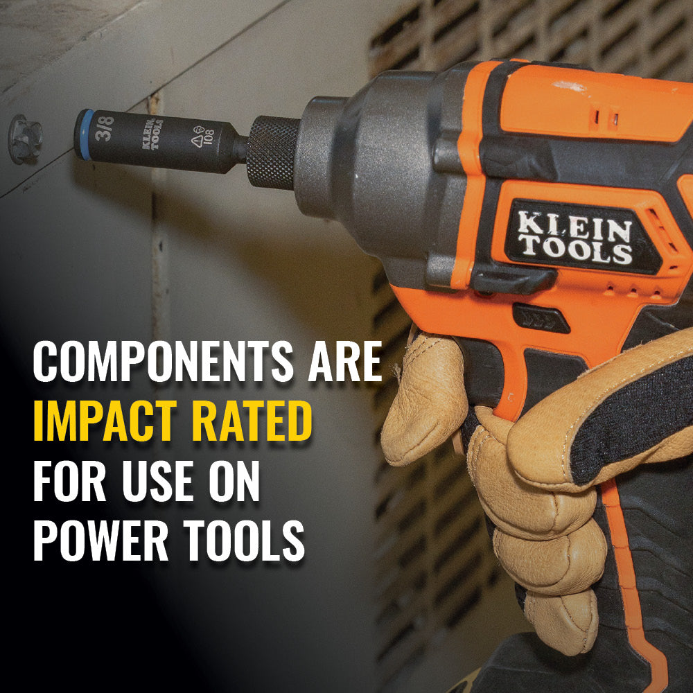 Klein Tools 32500HD, Impact Rated Multi-Bit Screwdriver / Nut Driver, 11-in-1 1 of 44