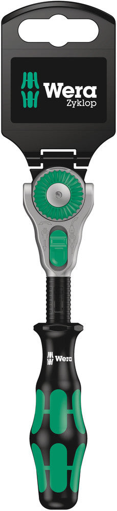 Wera 05073260001, 8000 A SB ZYKLOP SPEED RATCHET WITH 1/4" DRIVE, 1/4" X 152 MM