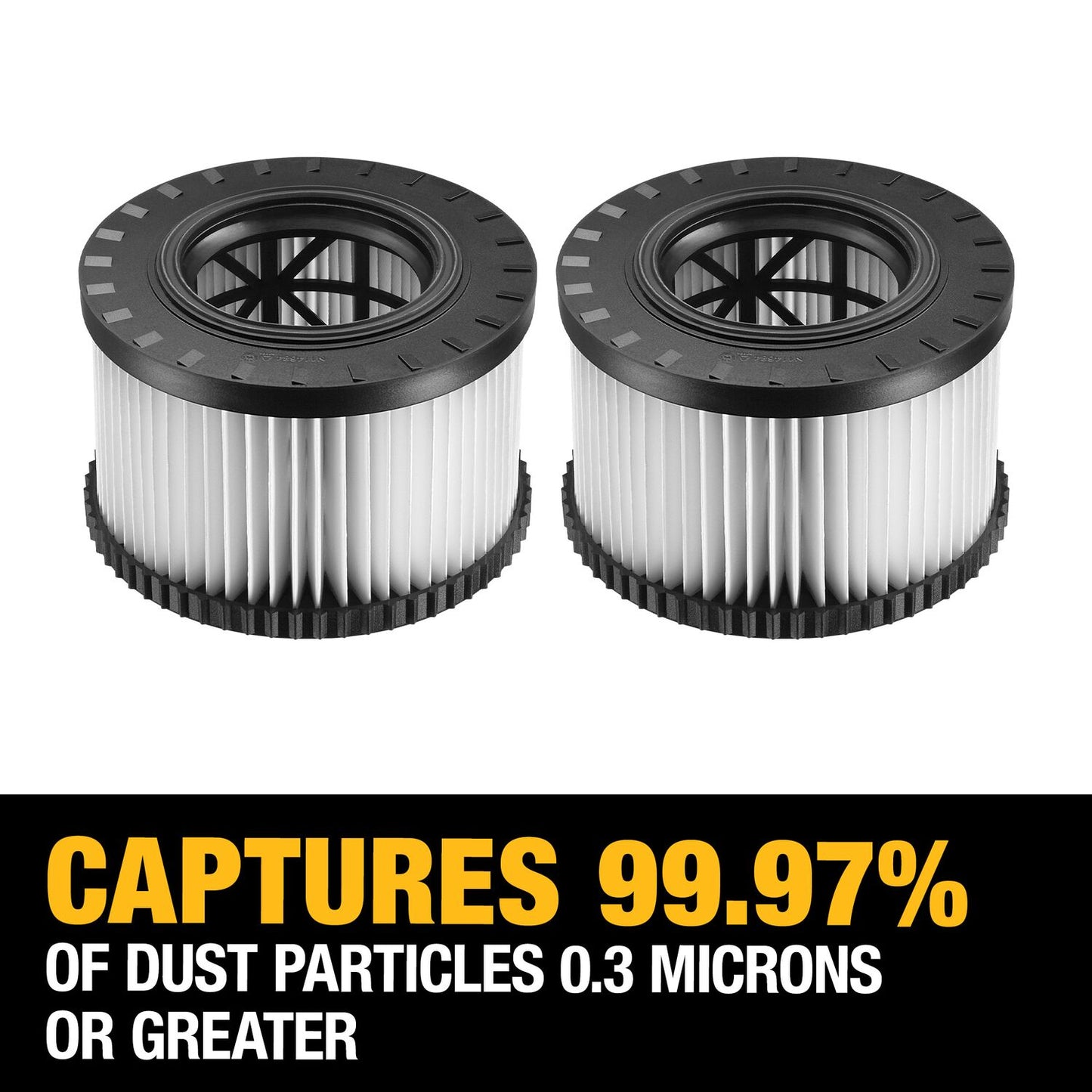 DEWALT DWV9330, Hepa Filters for DWV012 (2 Pack)