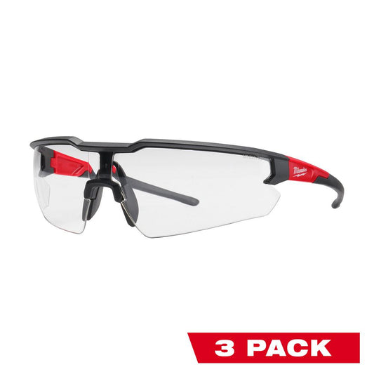 Milwaukee 48-73-2050 Clear Safety Glasses (3 pack)