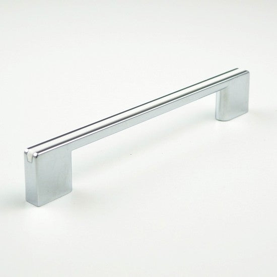 Eurofit H-71530-128BSS/W, Handle, 128mm, Satin Nickel, 25/200 (ALWAYS RIGHT)
