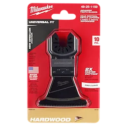 Milwaukee 49-25-1159, OPEN-LOK 2-1/2" HCS JAPANESE TOOTH PRO-CURVE HARDWOOD BLADE 10PK