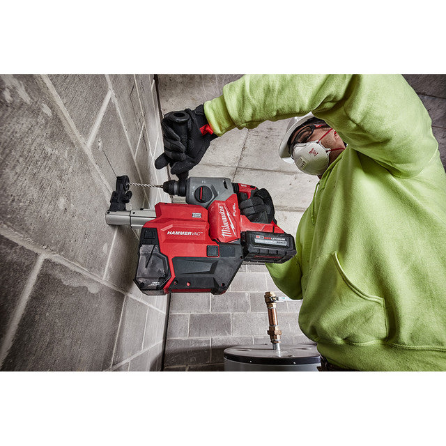 Milwaukee 2912-22DE, M18 FUEL Brushless 1" SDS Plus Rotary Hammer Dust Extractor Kit