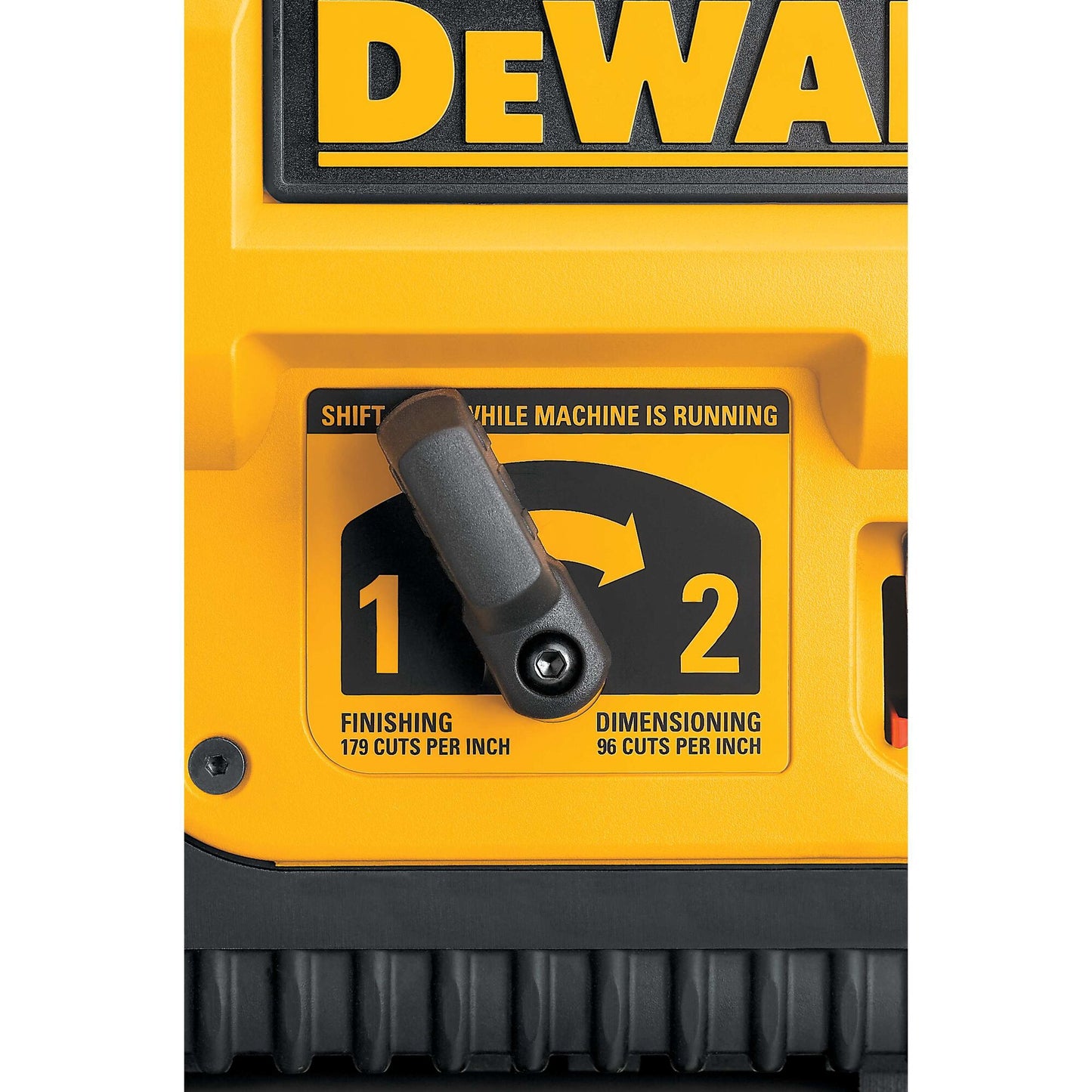 DEWALT DW735, 13'' Three Knife, Two Speed Thickness Planer