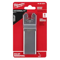 Milwaukee 49-25-2231, OPEN-LOK STRAIGHT SEALANT CUTTING BLADE 5PK