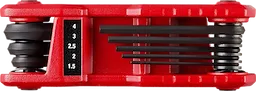 Milwaukee 48-22-2182, 8-Key Folding Hex Key Set - Metric