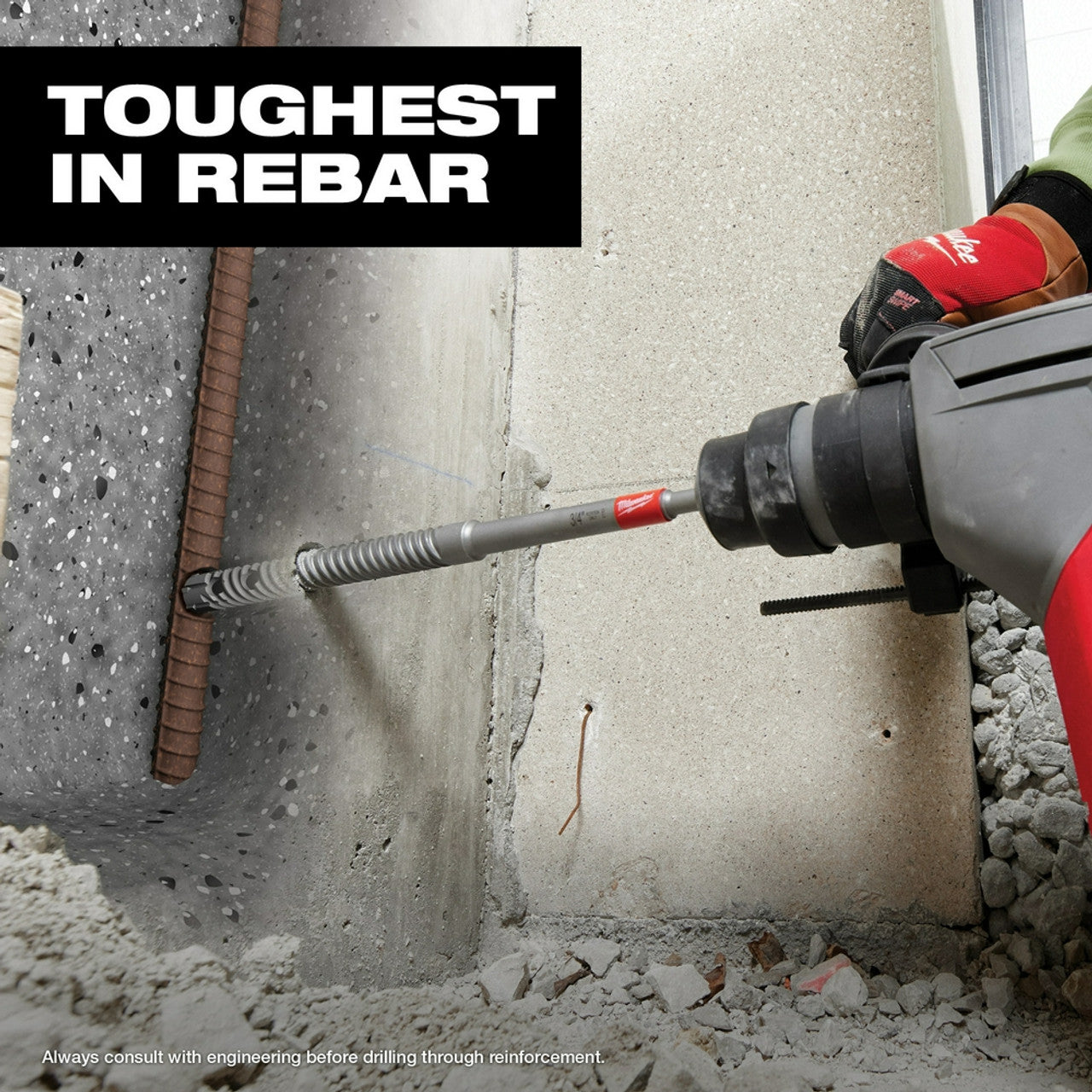 Milwaukee 48-20-6721, SDS+ 1" X 12" Rebar Cutter (Copy)