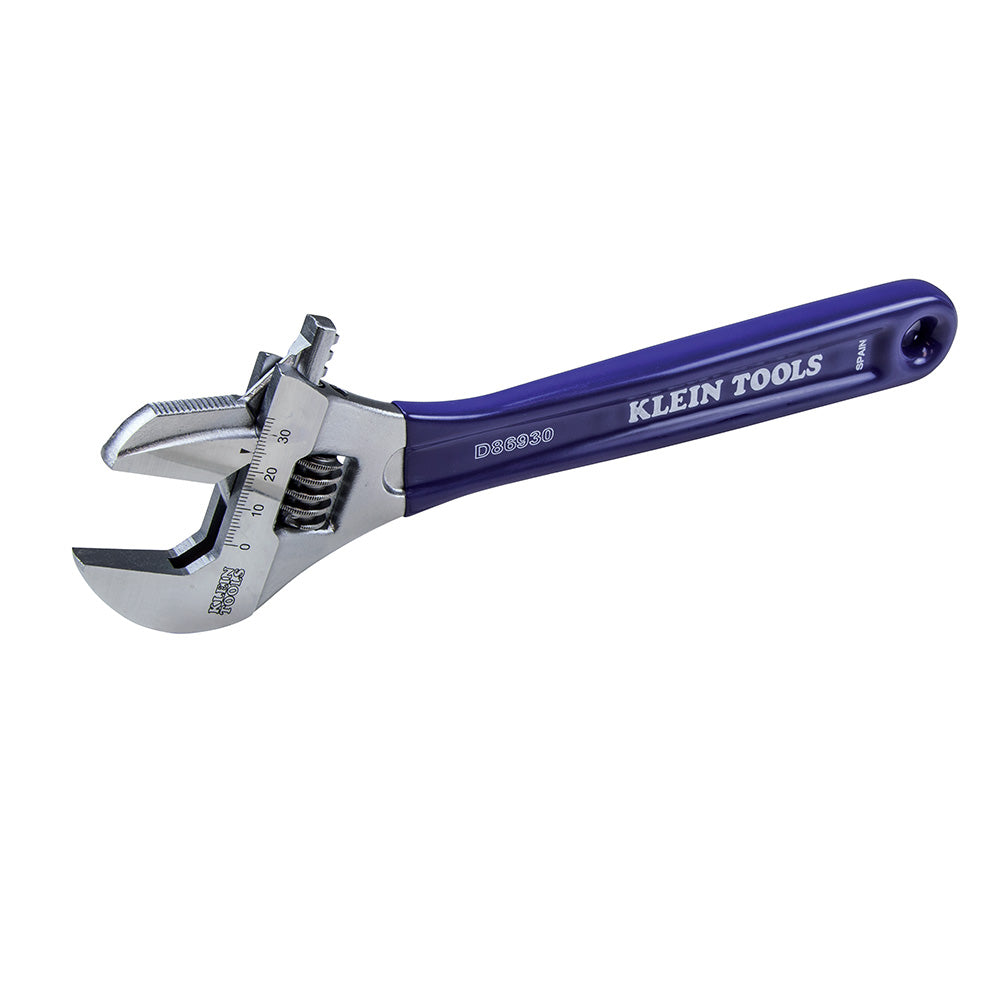 Klein Tools D86930, Reversible Jaw/Adjustable Pipe Wrench, 10-Inch