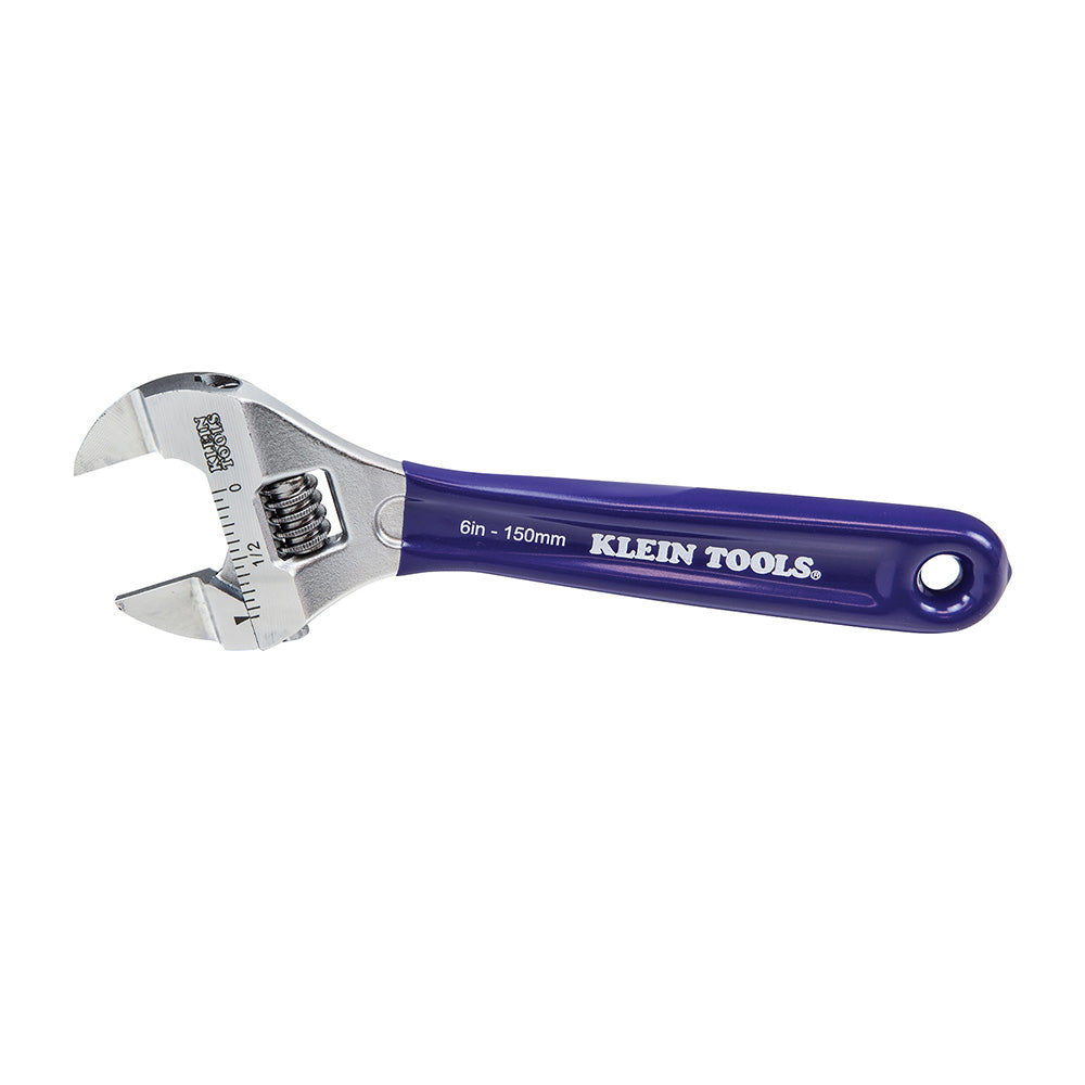 Klein Tools D86934, Slim-Jaw Adjustable Wrench, 6-Inch