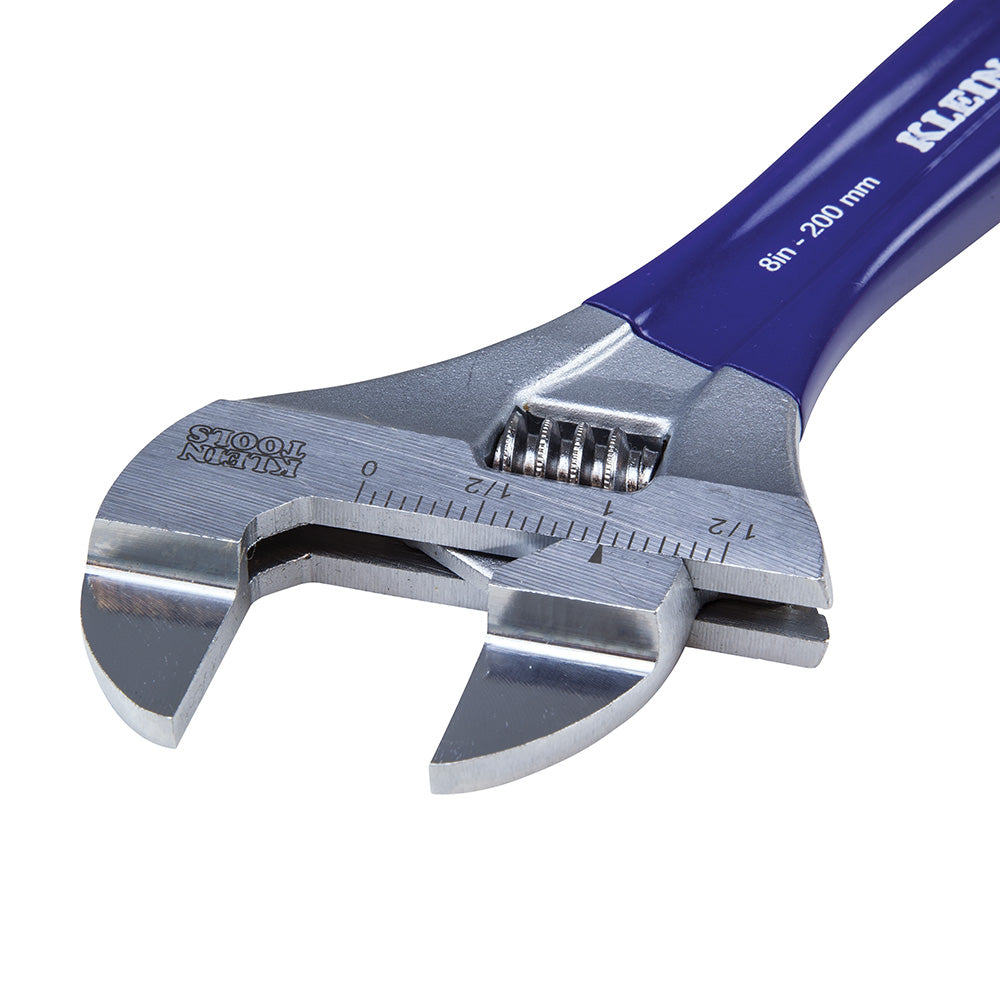 Klein Tools D86936, Slim-Jaw Adjustable Wrench, 8-Inch