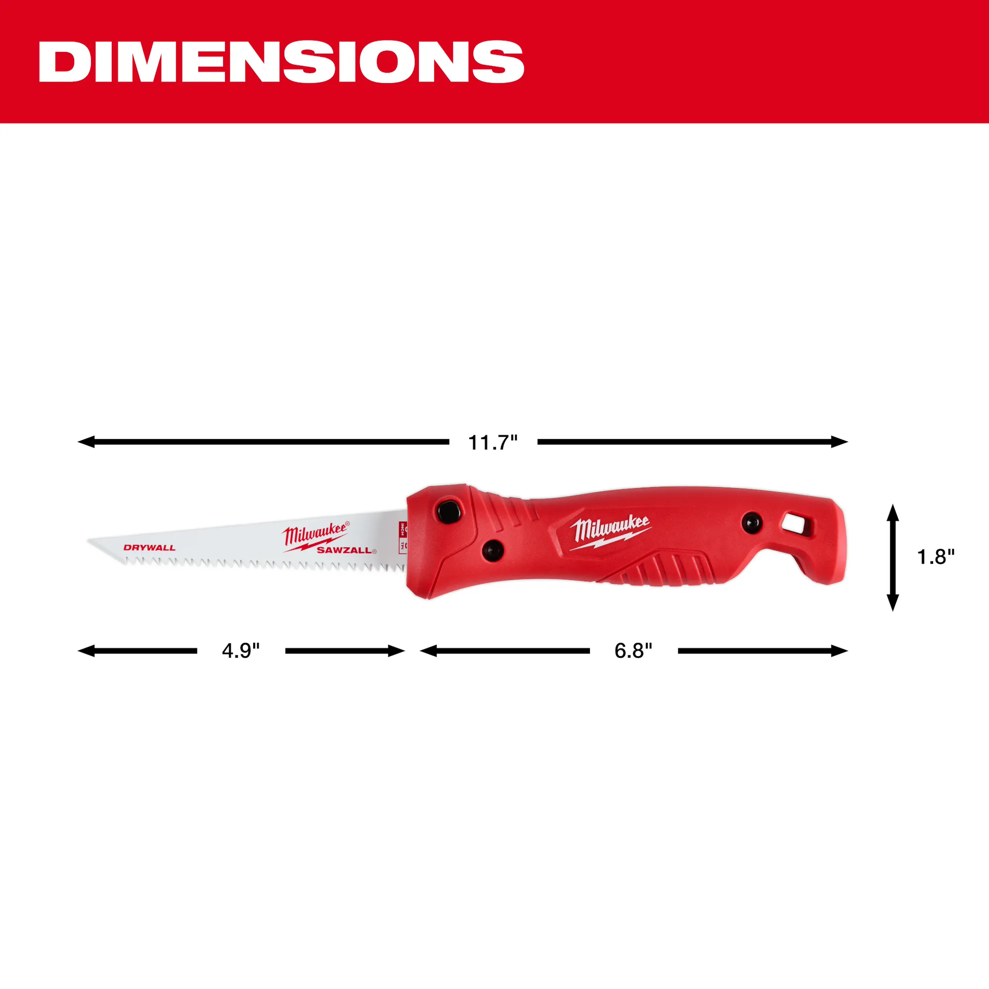 Milwaukee 48-22-0307, Folding Jab Saw