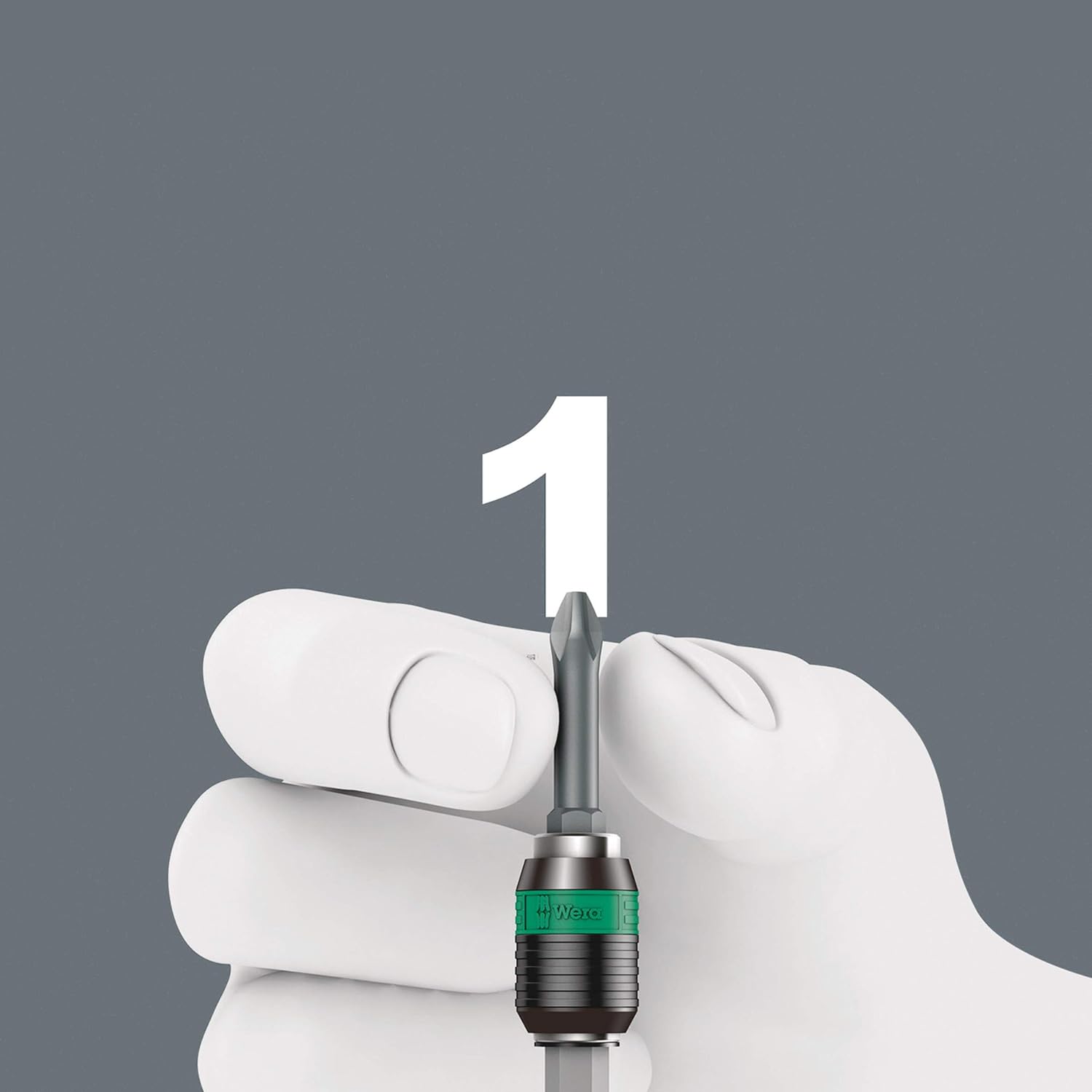 Wera 05057473001, Kraftform Kompakt 400 RA Imperial Set 1, 17 pieces