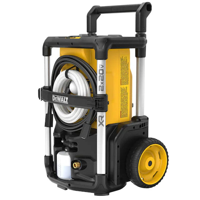 DEWALT DCPW1600Y2, 2X20V MAX 1600 MAX PSI Pressure Washer​ with 2x 12.0Ah FLEXVOLT Kit