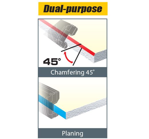 Tajima TBK180-H45, Drywall Chamfer Dual-Purpose Planing and Chamfering 45°