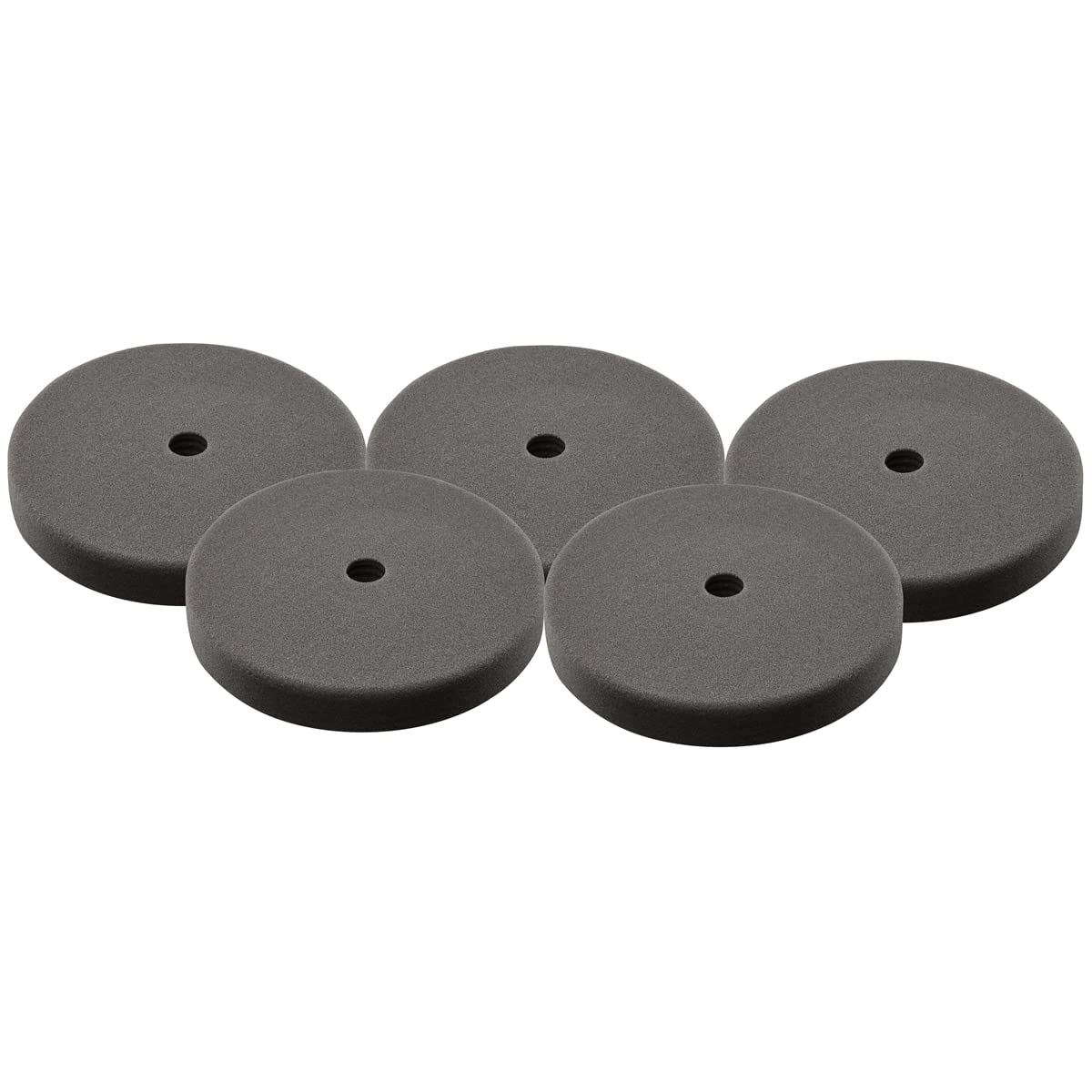Milwaukee 49-36-5789, 5 pc 3" Black Foam Finishing Pad