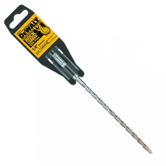 DEWALT DW5418, 1/4'' x 6-1/2'' x 8-1/2'' SDS Plus 2 Cutter Drill Bits (each)