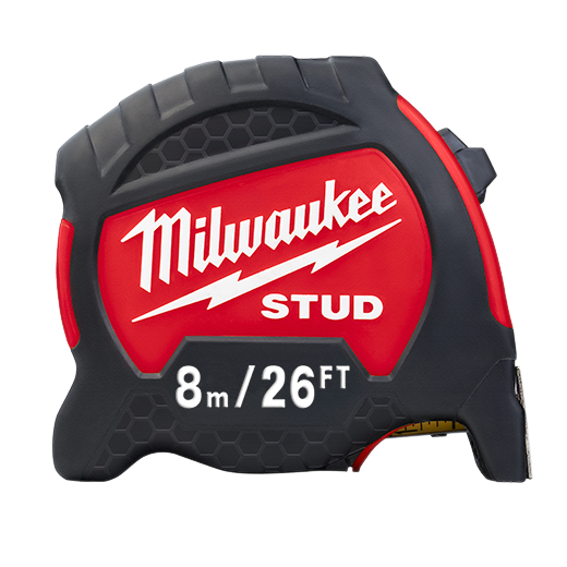 Milwaukee 48-22-9726, 8m/26' Gen II STUD Tape Measure