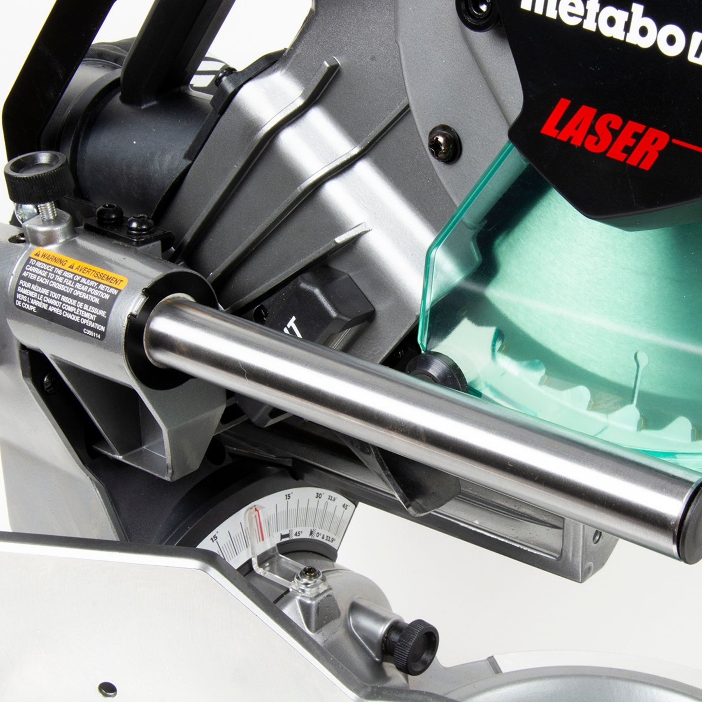 Metabo HPT C3610DRAQ4M, 36V MultiVolt™ 10 Inch Dual Bevel Sliding Cordless Miter Saw (Tool Body Only)