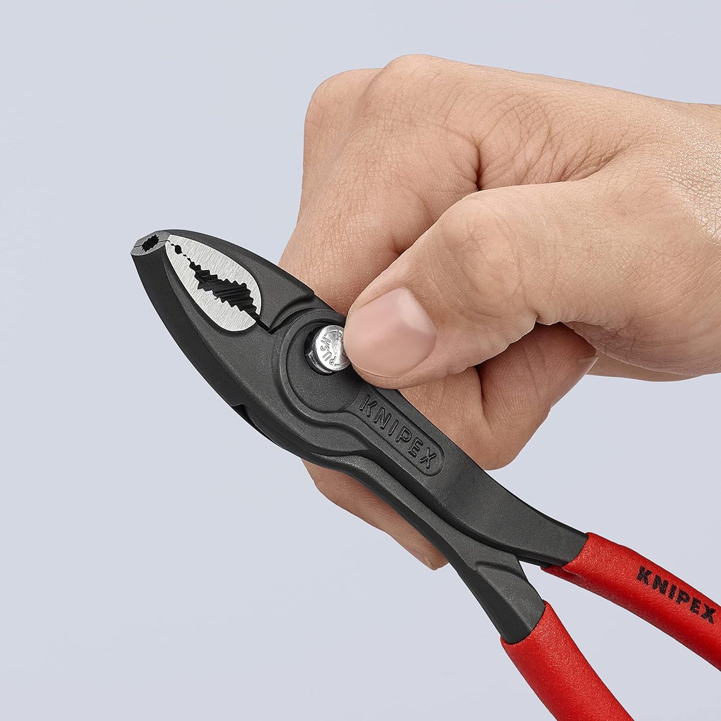 Knipex 82 01 200 SBA, 8" Twin Grip Slip Joint Pliers