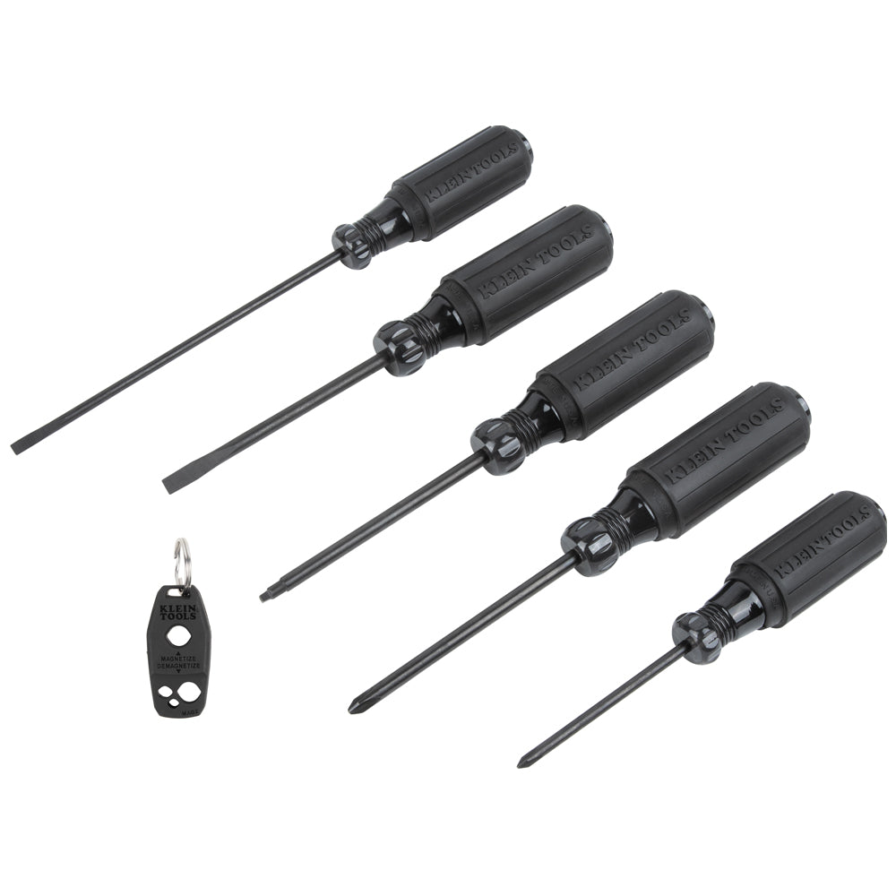 Klein Tools 85446BLK, Blackout Screwdriver Set, 6-Piece