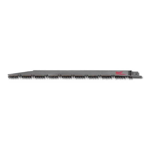 Milwaukee 48-00-1303, 12" 5 TPI Pruning SAWZALL Blade (5/pkg)