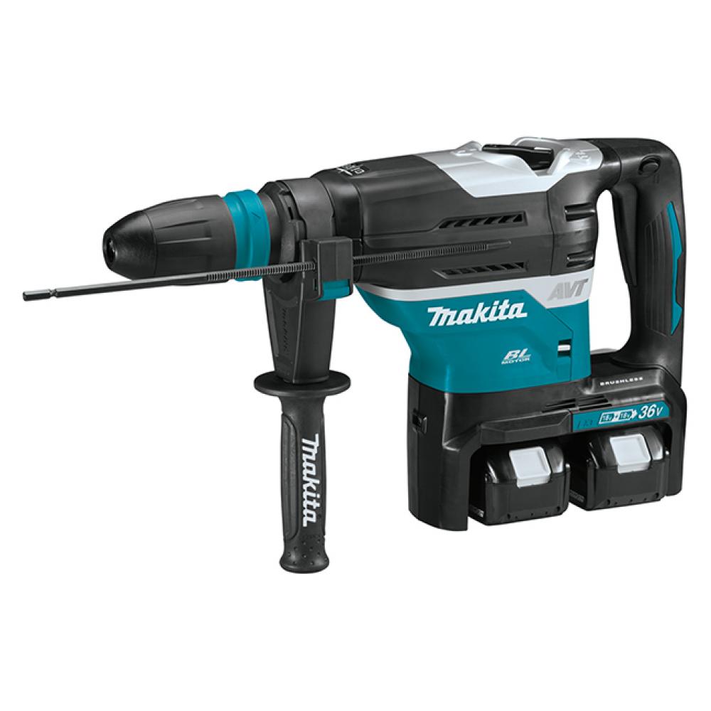 Makita DHR400T2N, 18VX2 BL Rotary Hammer 5.0Ah Kit