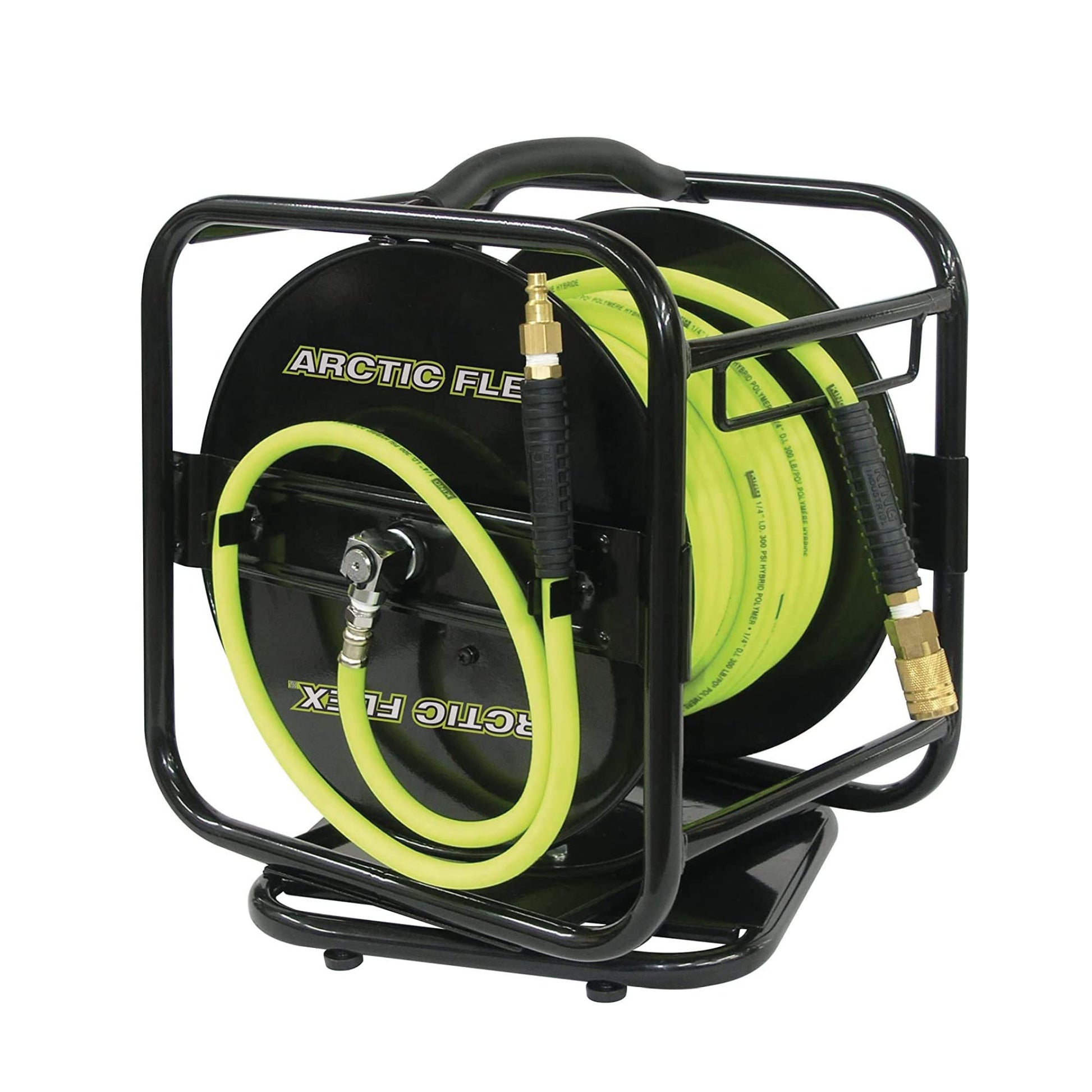 KING Canada K-10014FRL, 100 ft. x 1/4” Manual air hose reel with hybrid polymer air hose