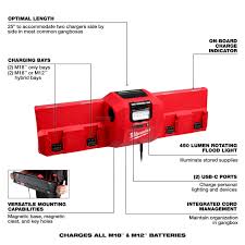 Milwaukee 48-59-1804, M18™ and M12™ Gangbox Rapid Charger