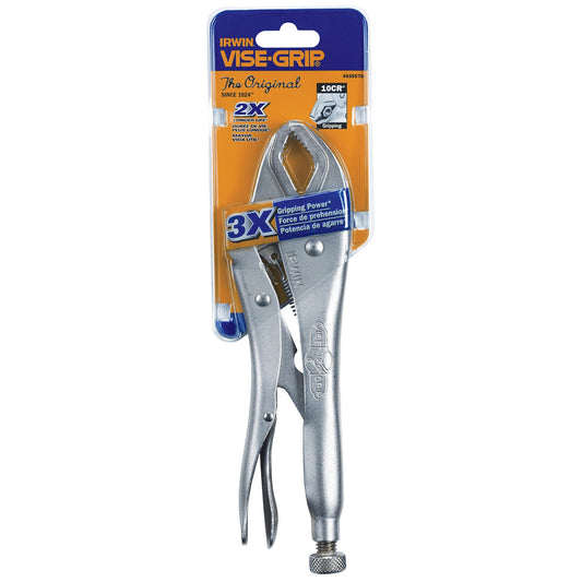 Irwin 4935576, Vise-Grip 10" Fast Release Curved Jaw Locking Pliers (10CR)