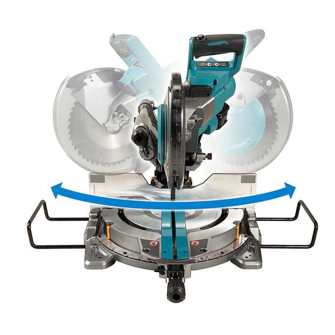 Makita LS003GZ, 40V MAX XGT Li-Ion 12" Dual Compound Sliding Miter Saw with AWS (Tool Only)