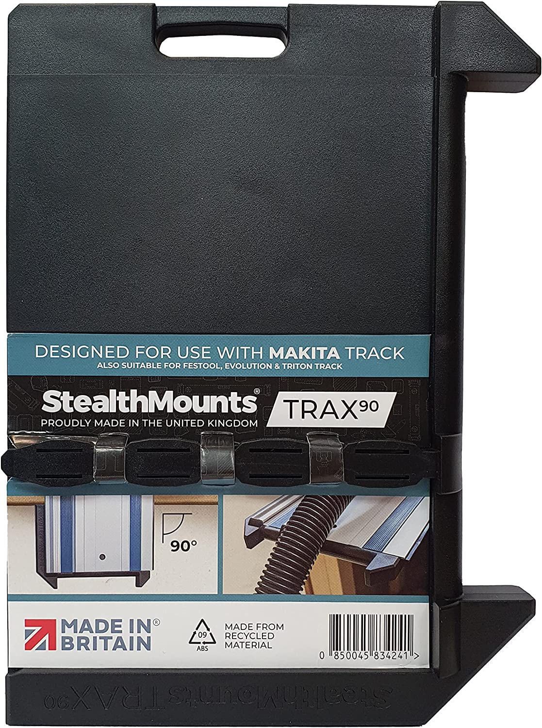 StealthMounts TSS-S-MK-1, TRAX90 Track Saw Square for Makita