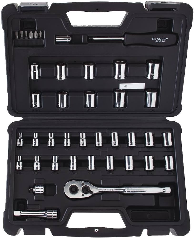 Stanley STMT71648, 1/4 in & 3/8 in Drive Mechanic Tool Set (40 pc)