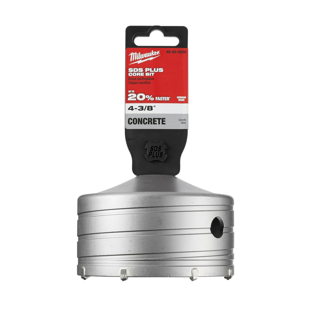 Milwaukee 48-20-5255, SDS+ Core Bit 4-3/8 in. x 2 in.