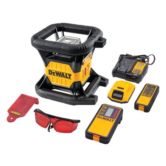 DEWALT DW079LR, 20V MAX Red Rotary Tough Laser