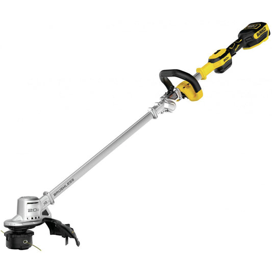 DEWALT DCST922P1, 20V MAX Cordless Brushless 14" Folding String Trimmer Kit (5.0 Ah)